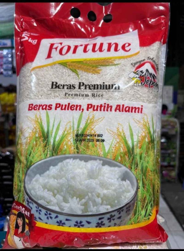 BERAS PREMIUM FORTUNE 5KG